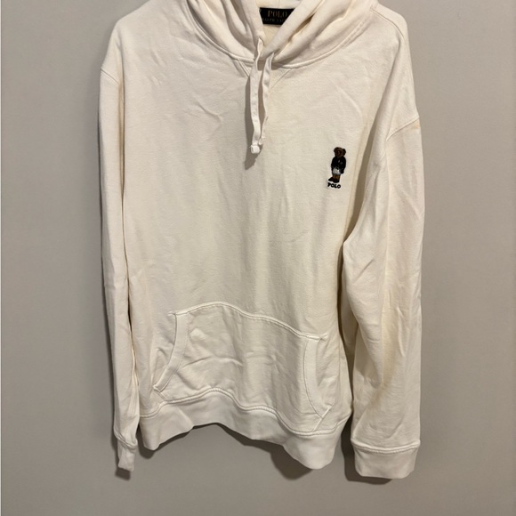 Polo Bear Embroidered Cream Sweatshirt - Picture 4 of 4